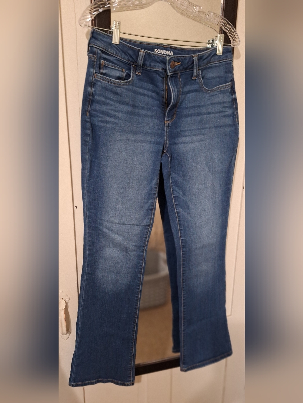 Sonoma Women's Blue Flare Jeans